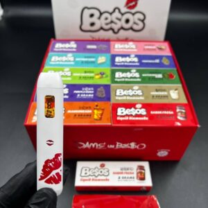 Besos Disposable are now available in stock online for affordable prices. Buy Besos 2G Liquid Diamond Disposable Vape now in stock online