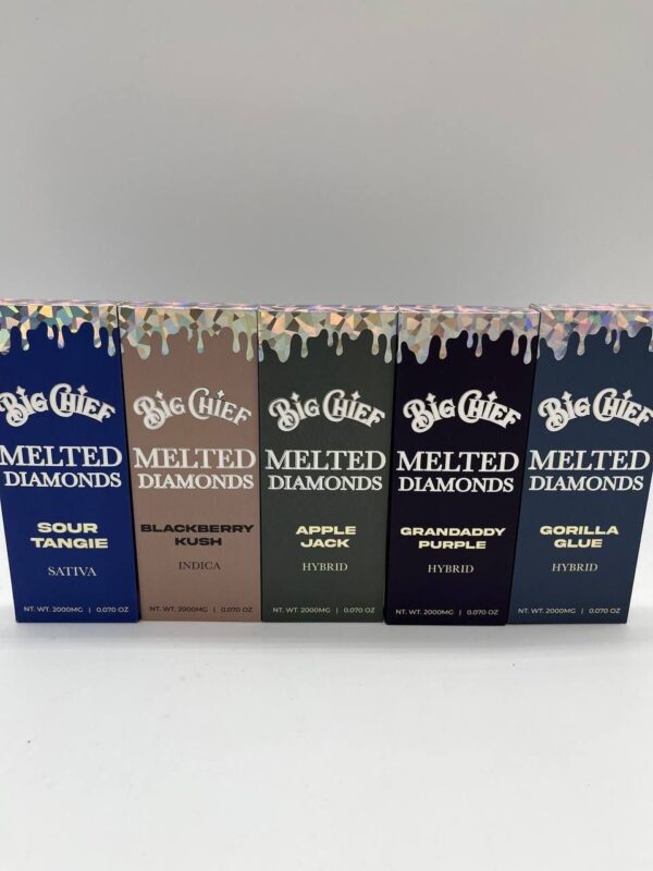 Big Chief 2g Disposable are now available in stock online for affordable prices. Buy big chief 2g melted diamond disposables online.